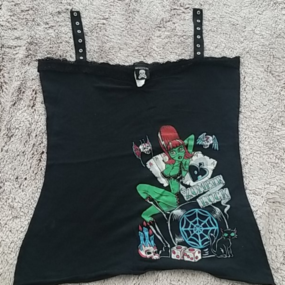 Sourpuss Zombie Babe Top HTF!